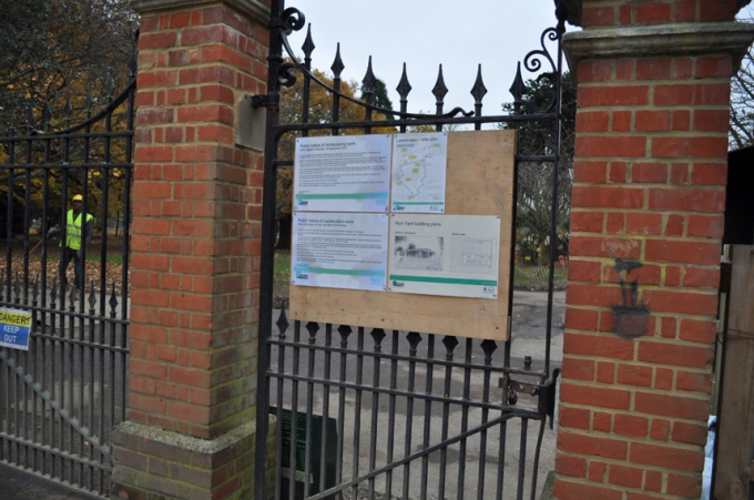 Walpole Park: Ongoing work to landscape and park (aejan14 0017)