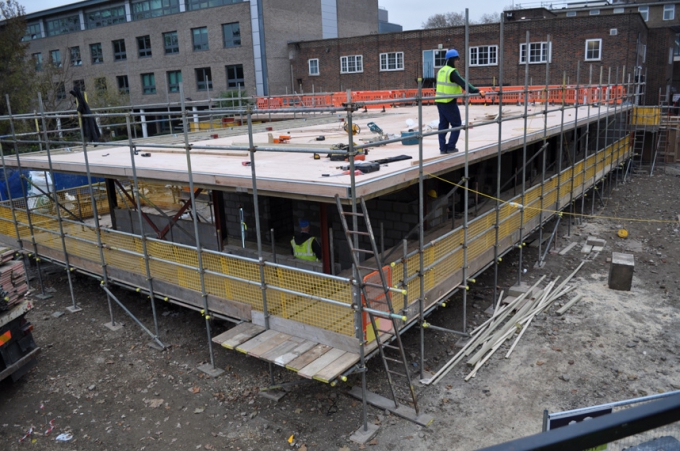 Walpole Park: Ongoing work to landscape and restore park (aejan14 0077)