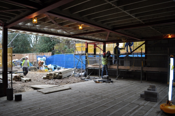 Walpole Park: Ongoing work to landscape and restore park (aejan14 0081)