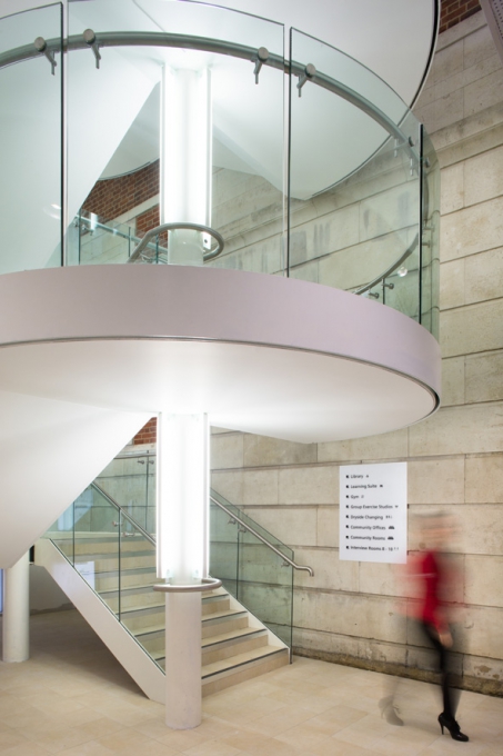 Everyone Active Acton Centre - staircase