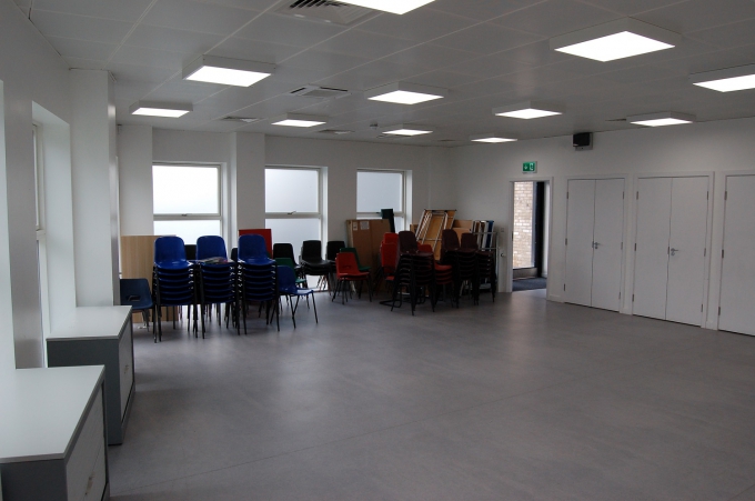 Main room at Golf links Community centre