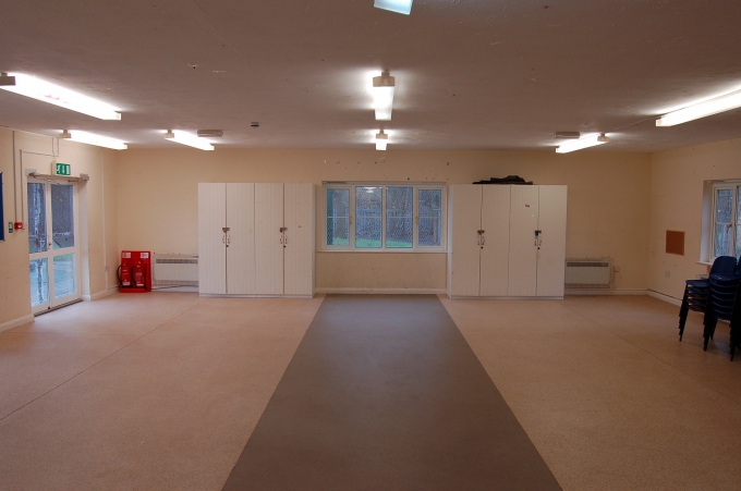Main room at Gurnell Grove Community Centre