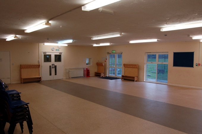 Main room at Gurnell Grove Community Centre