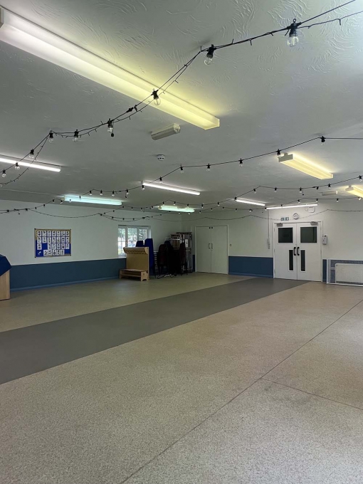 Main hall at Gurnell Grove Community Centre